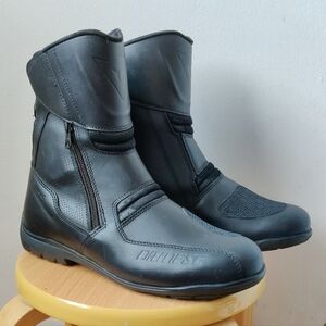 Dainese Men's Size 9 WP Black Moto Touring Boots